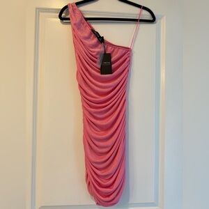 Lioness Goddess Mini Dress Pink